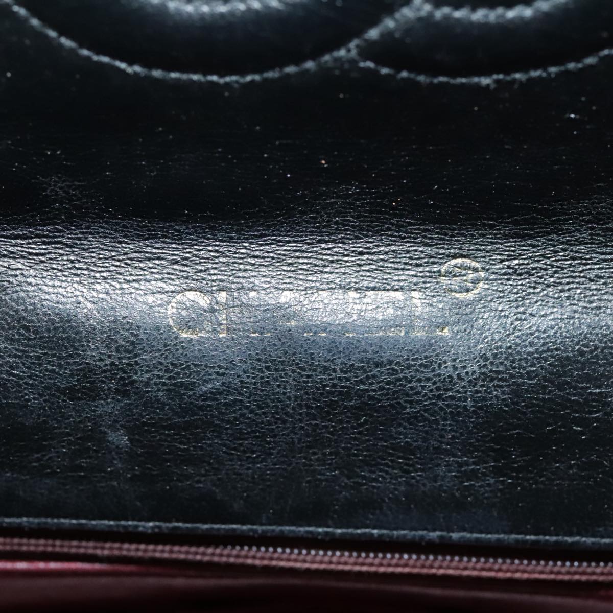 CHANEL Matelasse Chain Shoulder Bag Lamb Skin Gold Black CC bs18532