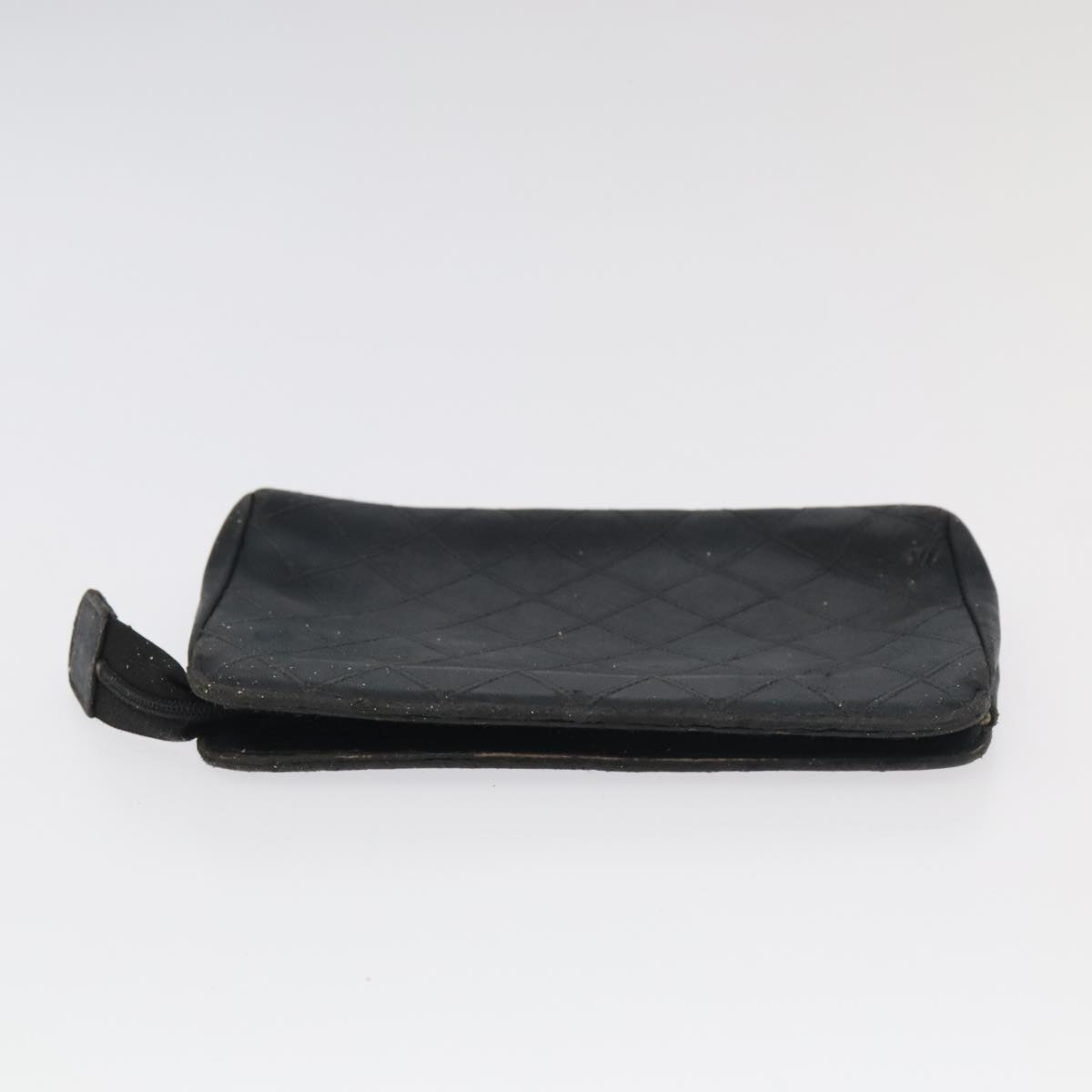 CHANEL Pouch Lamb Skin 2Set Black Red CC bs20043