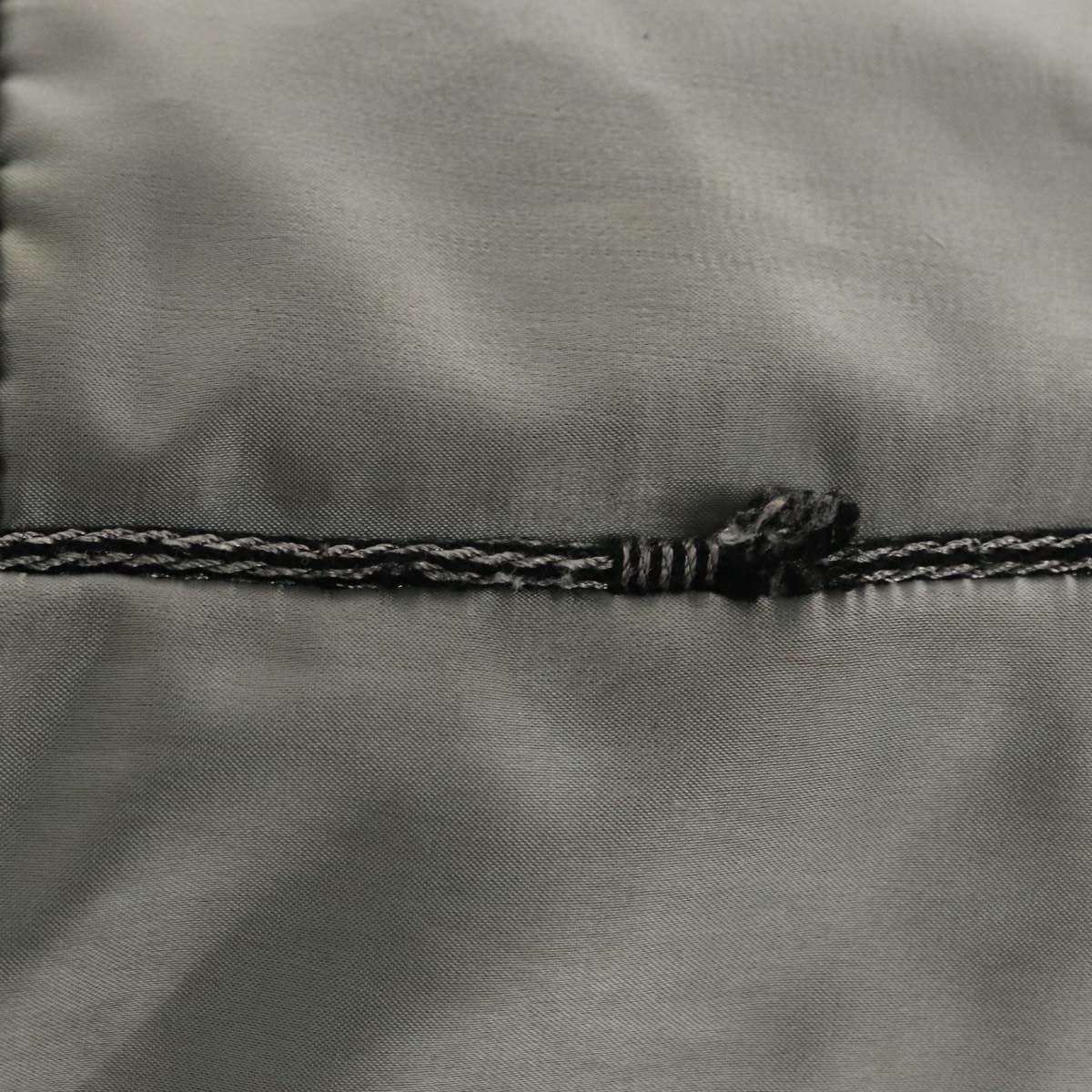 CHANEL Sports Boston Bag Canvas Silver Black CC bs20164