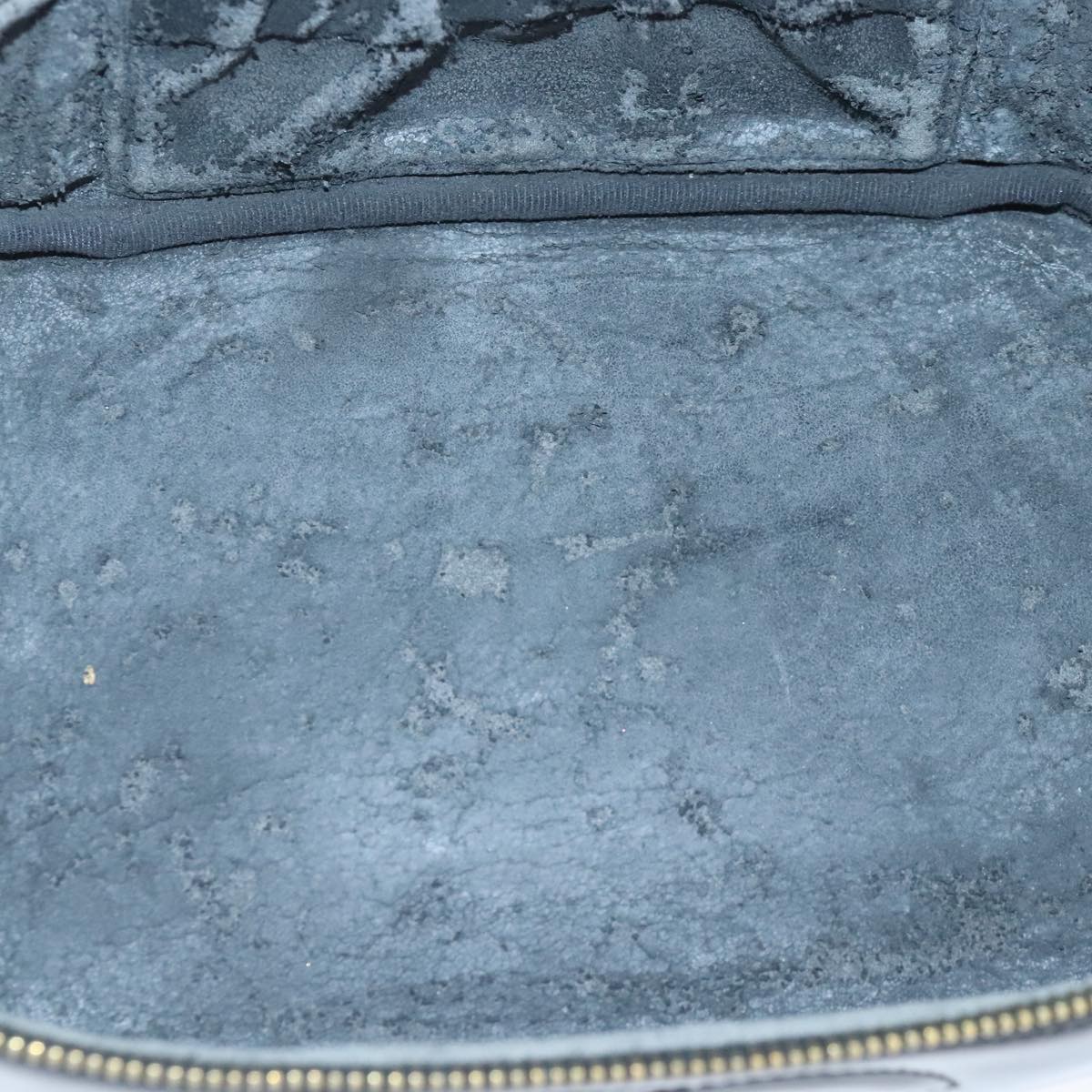 CHANEL Vanity Pouch Enamel Black Gold CC bs20306