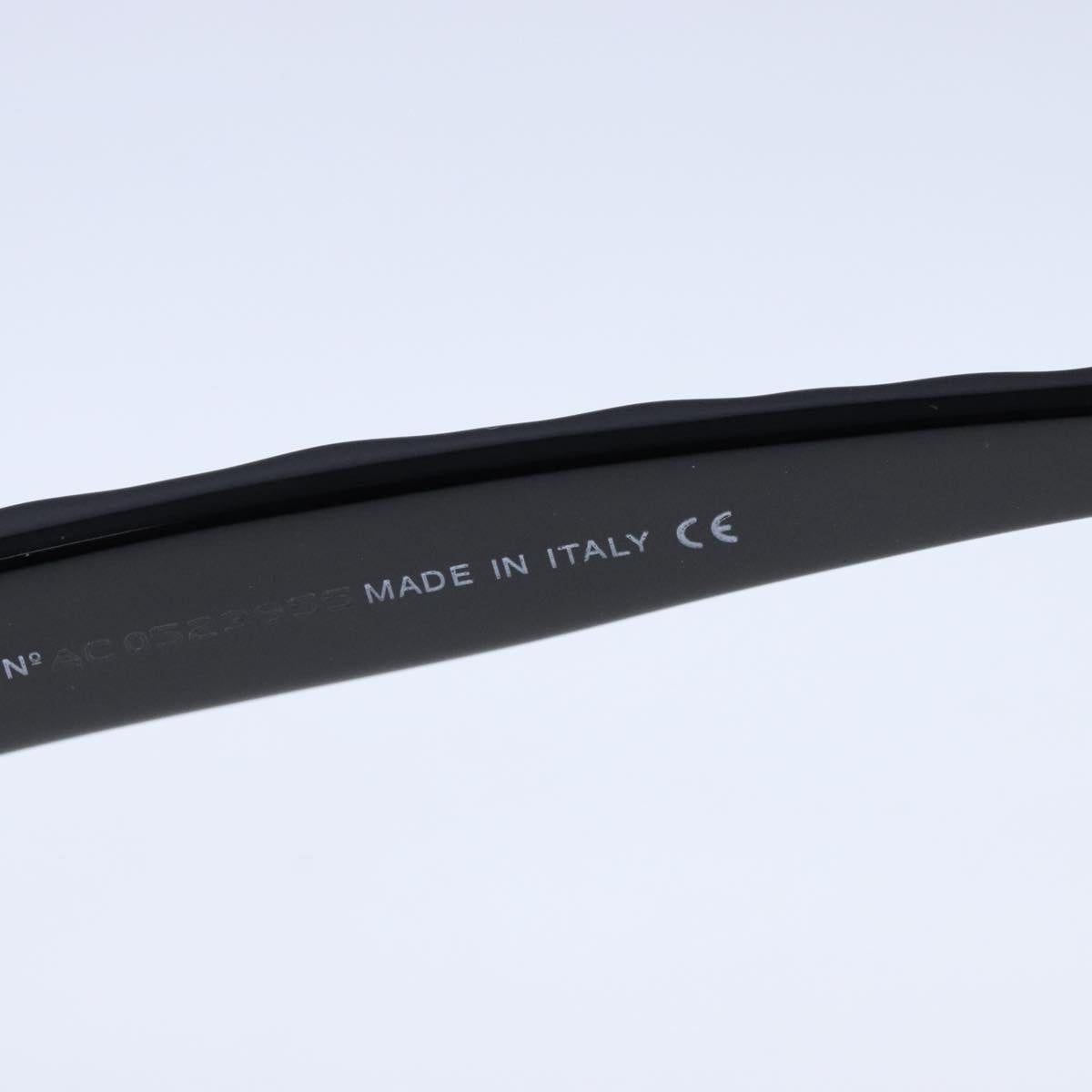 CHANEL Sunglasses Plastic Black Gold CC bs21028
