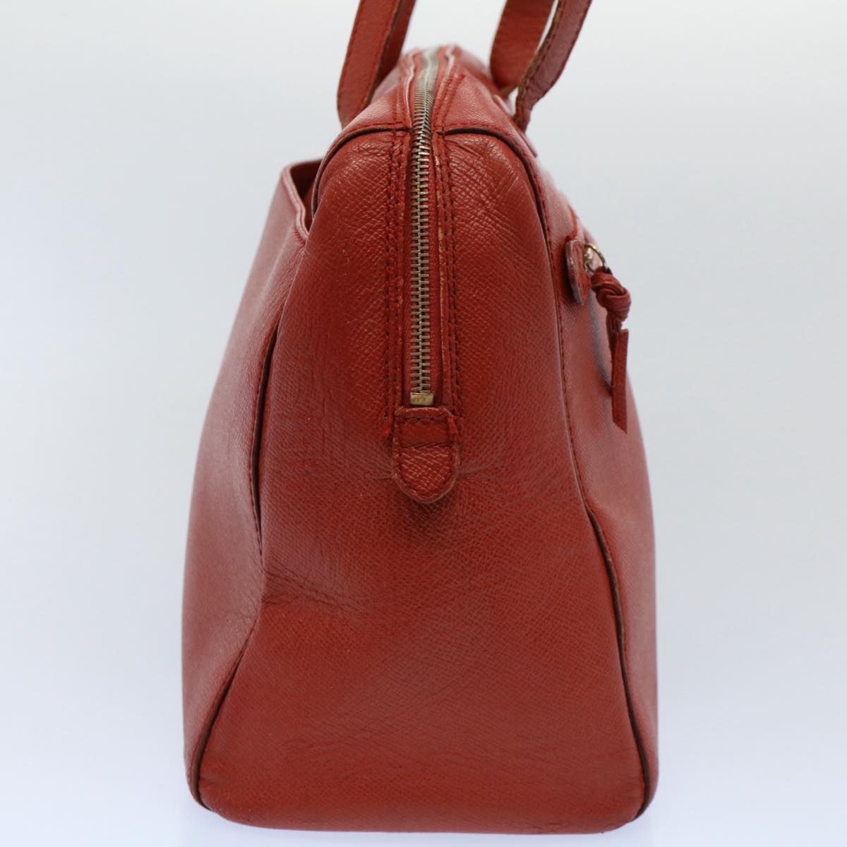 CHANEL Shoulder Bag Leather Orange CC bs8843