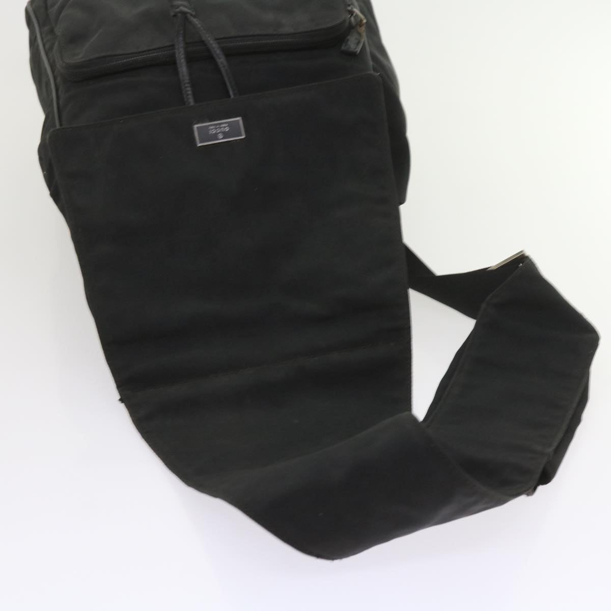 GUCCI Backpack Canvas Black 019 0325 002113 bs9463