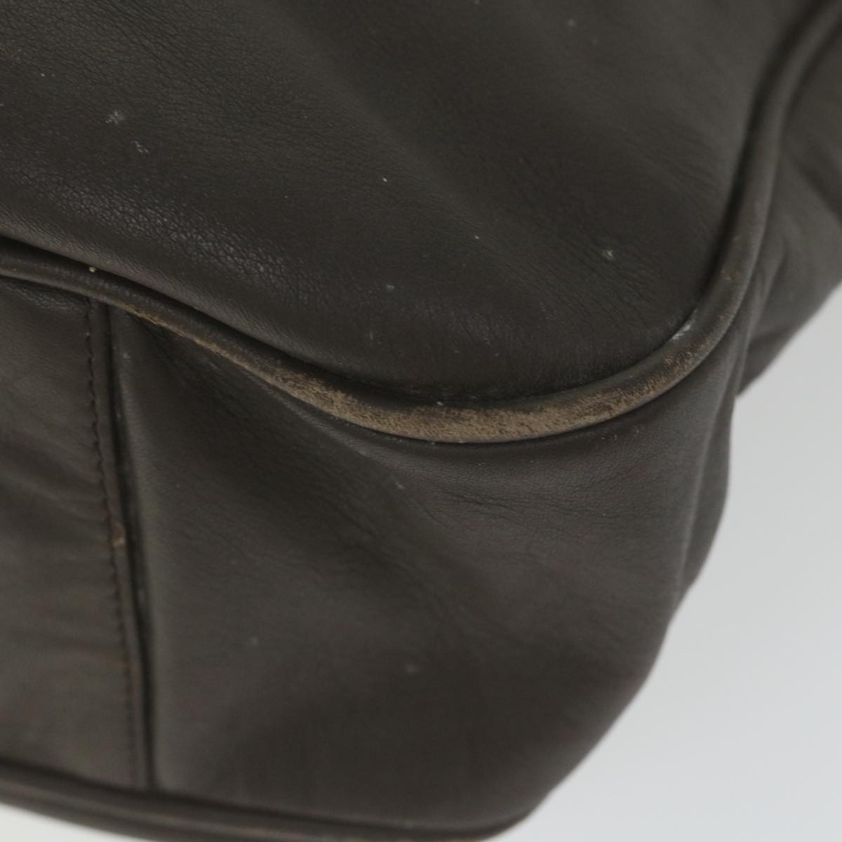GUCCI Bamboo Shoulder Bag Leather Brown 001 1781 1577 bs9603