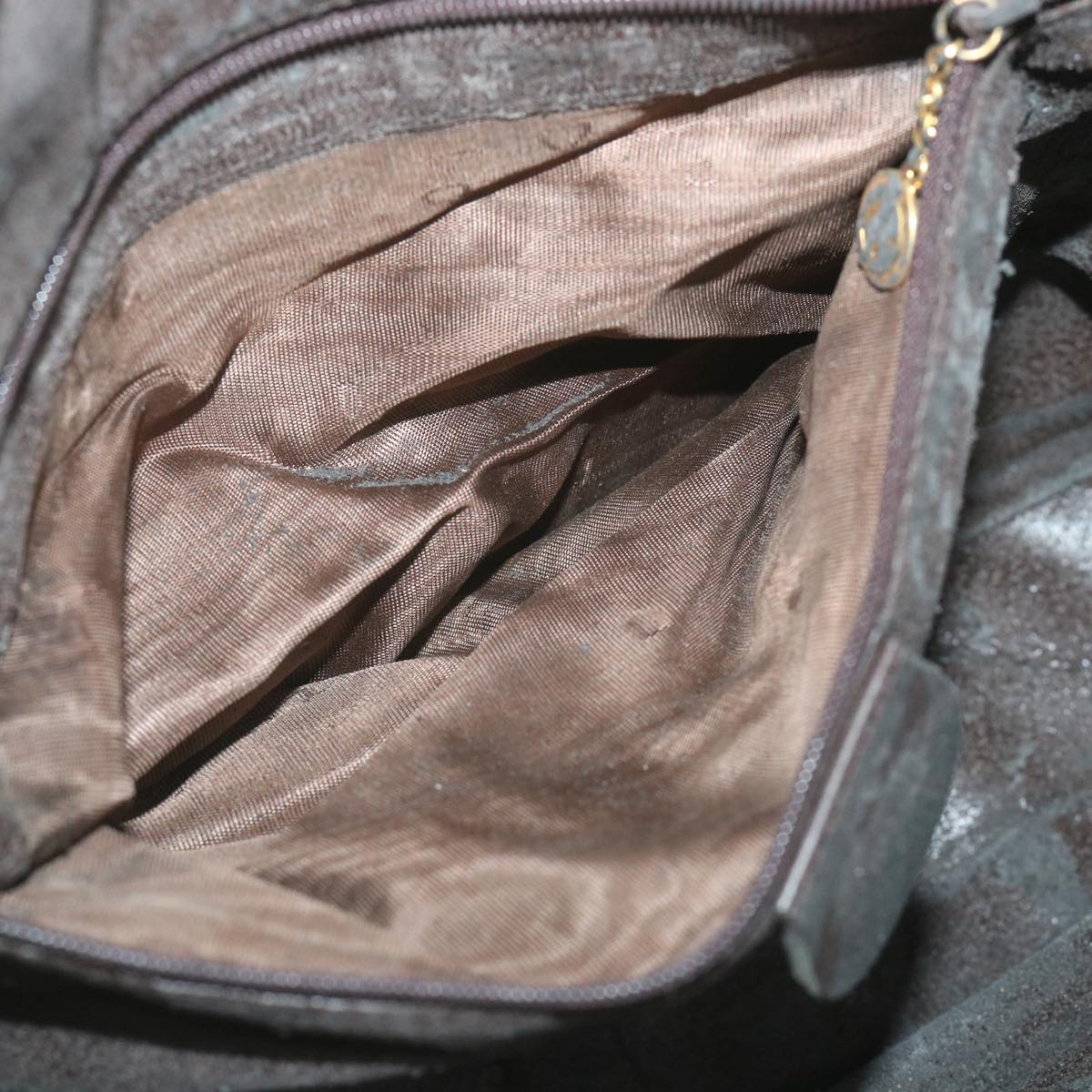 GUCCI Bamboo Shoulder Bag Leather Brown 001 1781 1577 bs9603