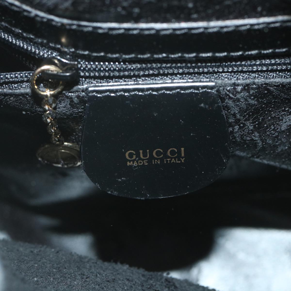 GUCCI Body Bag Leather Black 003 3444 0027 bs9919