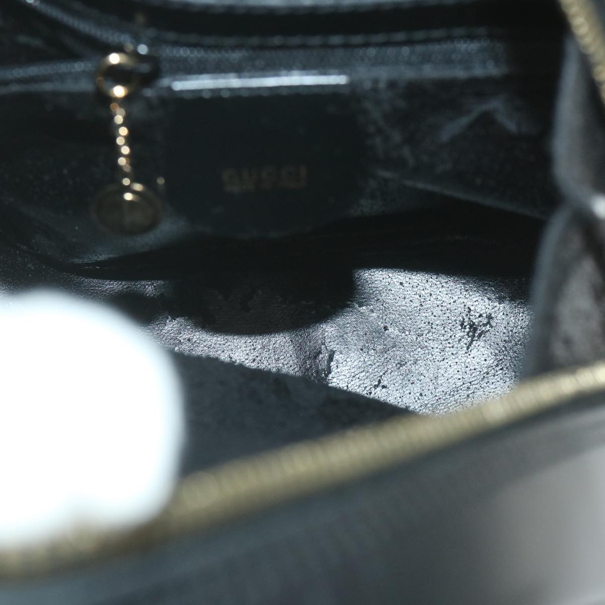 GUCCI Body Bag Leather Black 003 3444 0027 bs9919