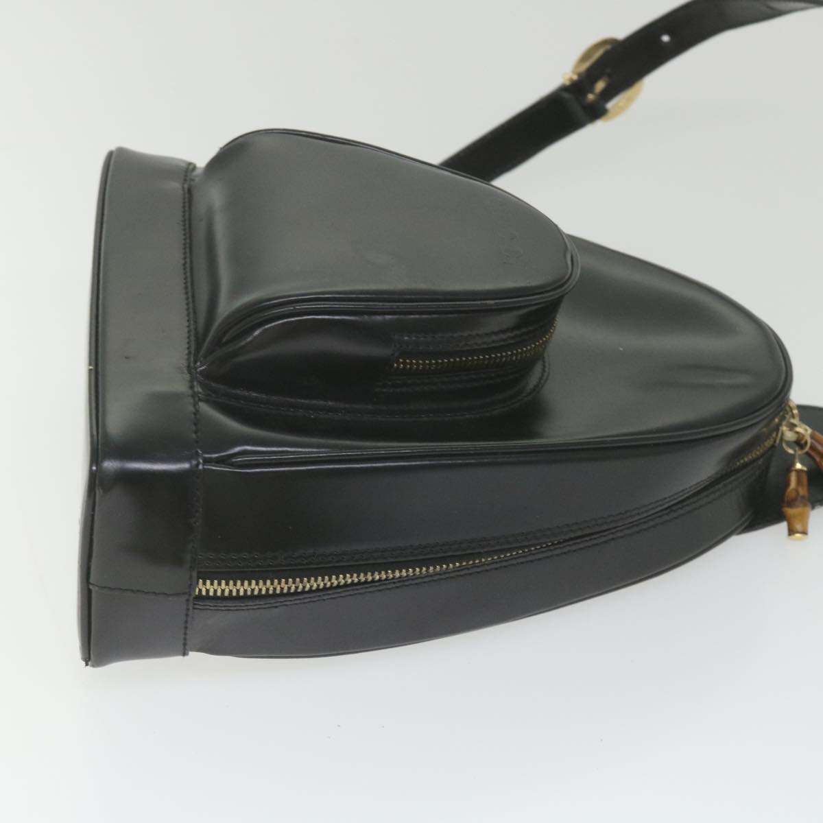 GUCCI Body Bag Leather Black 003 3444 0027 bs9919