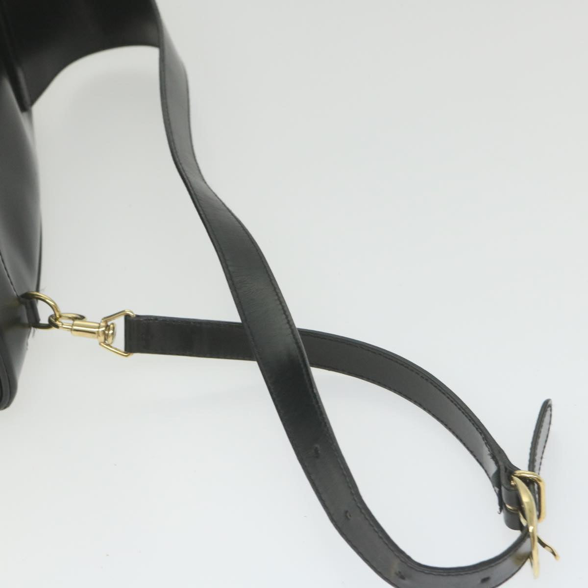 GUCCI Body Bag Leather Black 003 3444 0027 bs9919