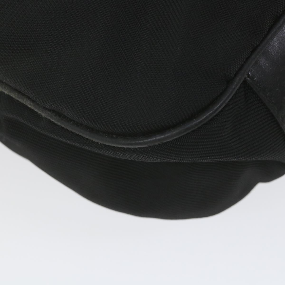 GUCCI Bamboo Shoulder Bag Canvas 2way Black 001 2123 1577 bs9929