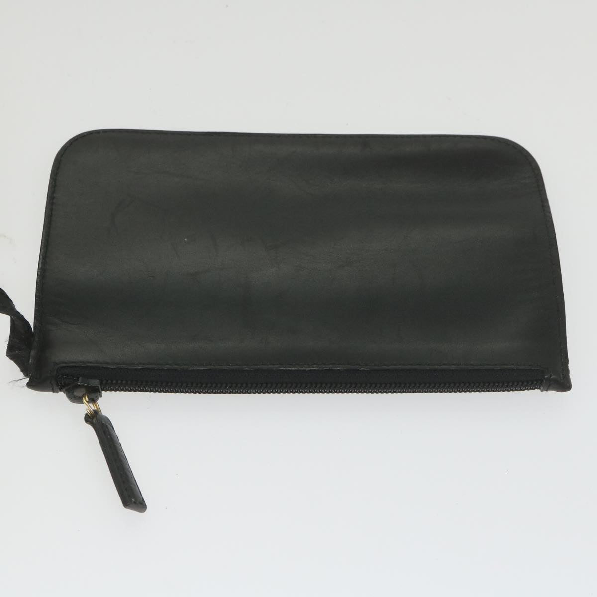 GUCCI Bamboo Shoulder Bag Leather Black 001 2058 1880 0 bs9981