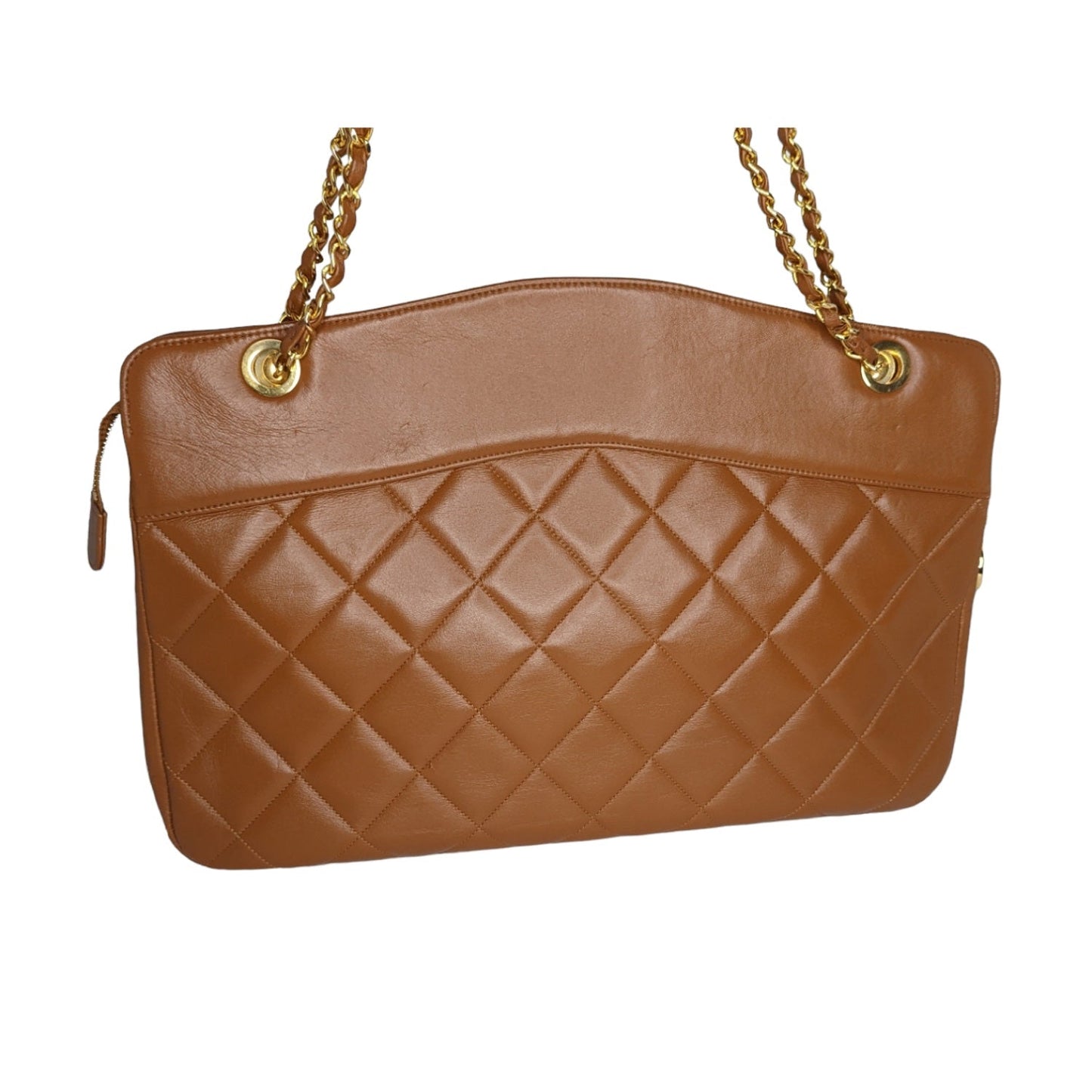 Chanel Vintage Matelass Chain Leather Shoulder Bag & Wallet