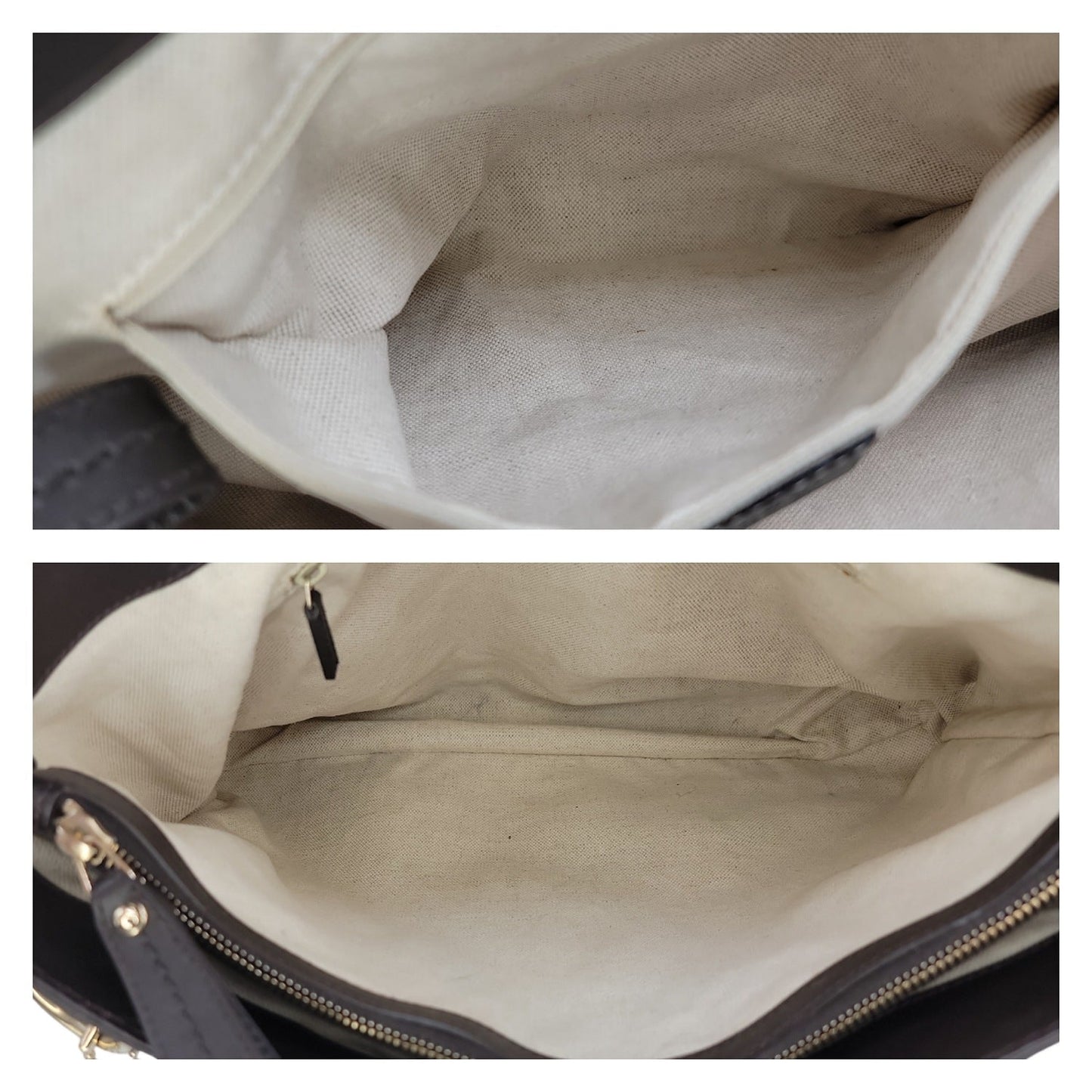 Gucci Brown GG Canvas Medium Sukey Tote Bag