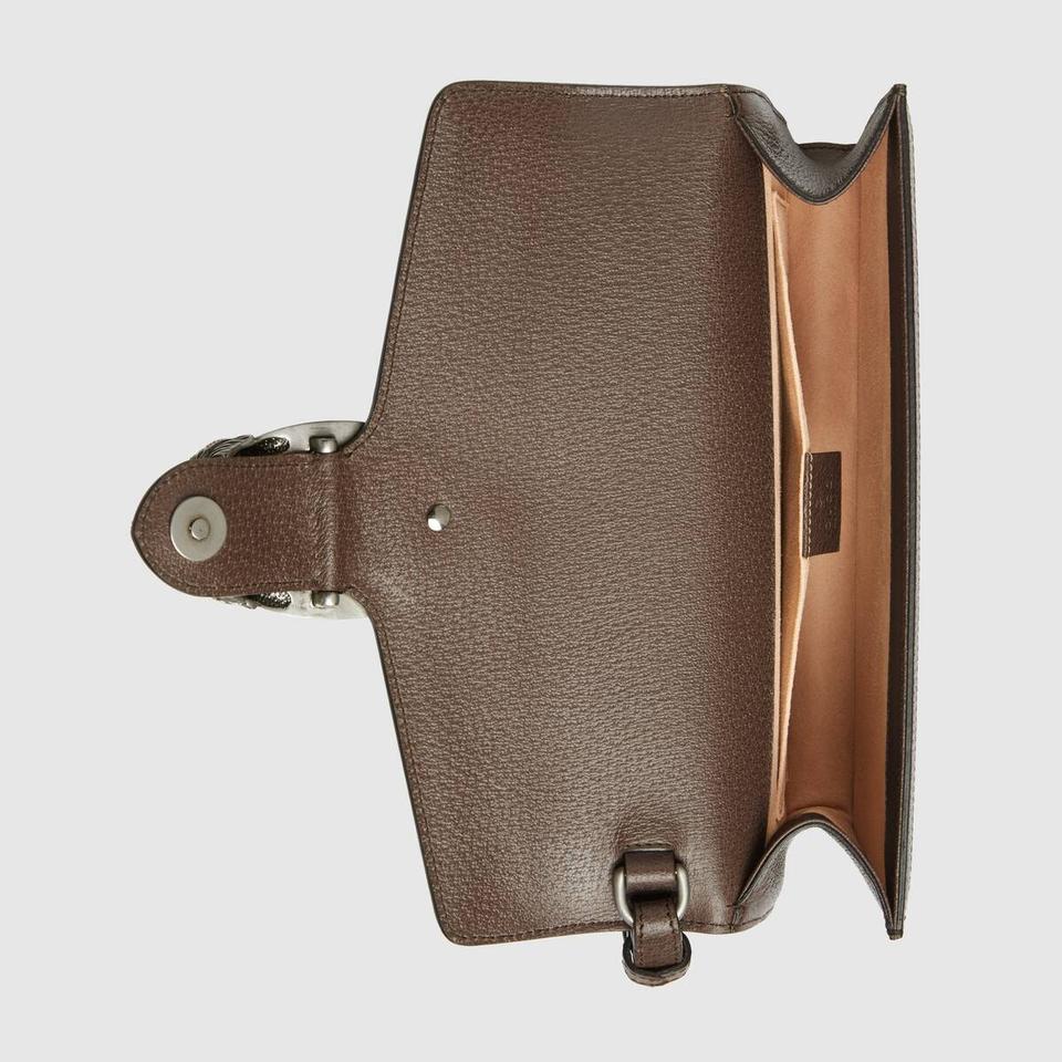 Gucci Dionysus GG Supreme Canvas Purse in Beige/Brown
