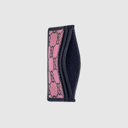 Gucci Canvas GG Multicolor Monogram Card Holder