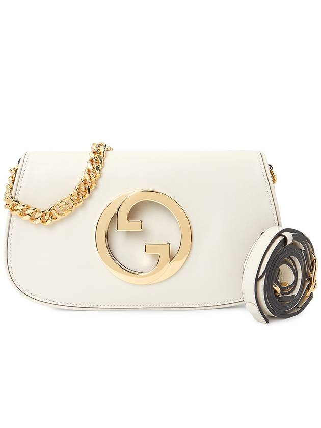 Gucci Blondie Interlocking G Shoulder Bag White