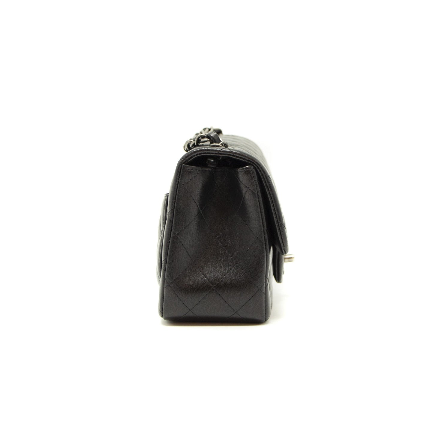 Chanel Quilted Lambskin Square Mini Black