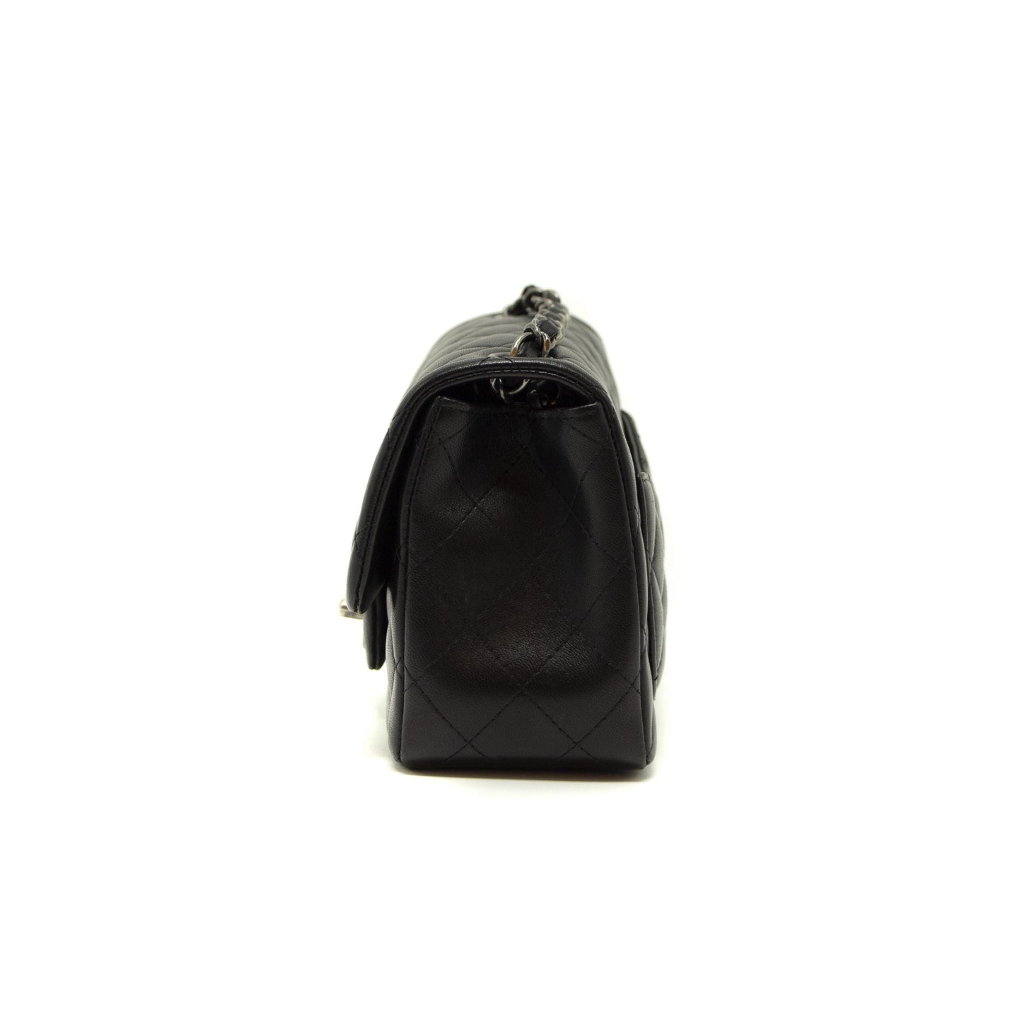 Chanel Quilted Lambskin Square Mini Black