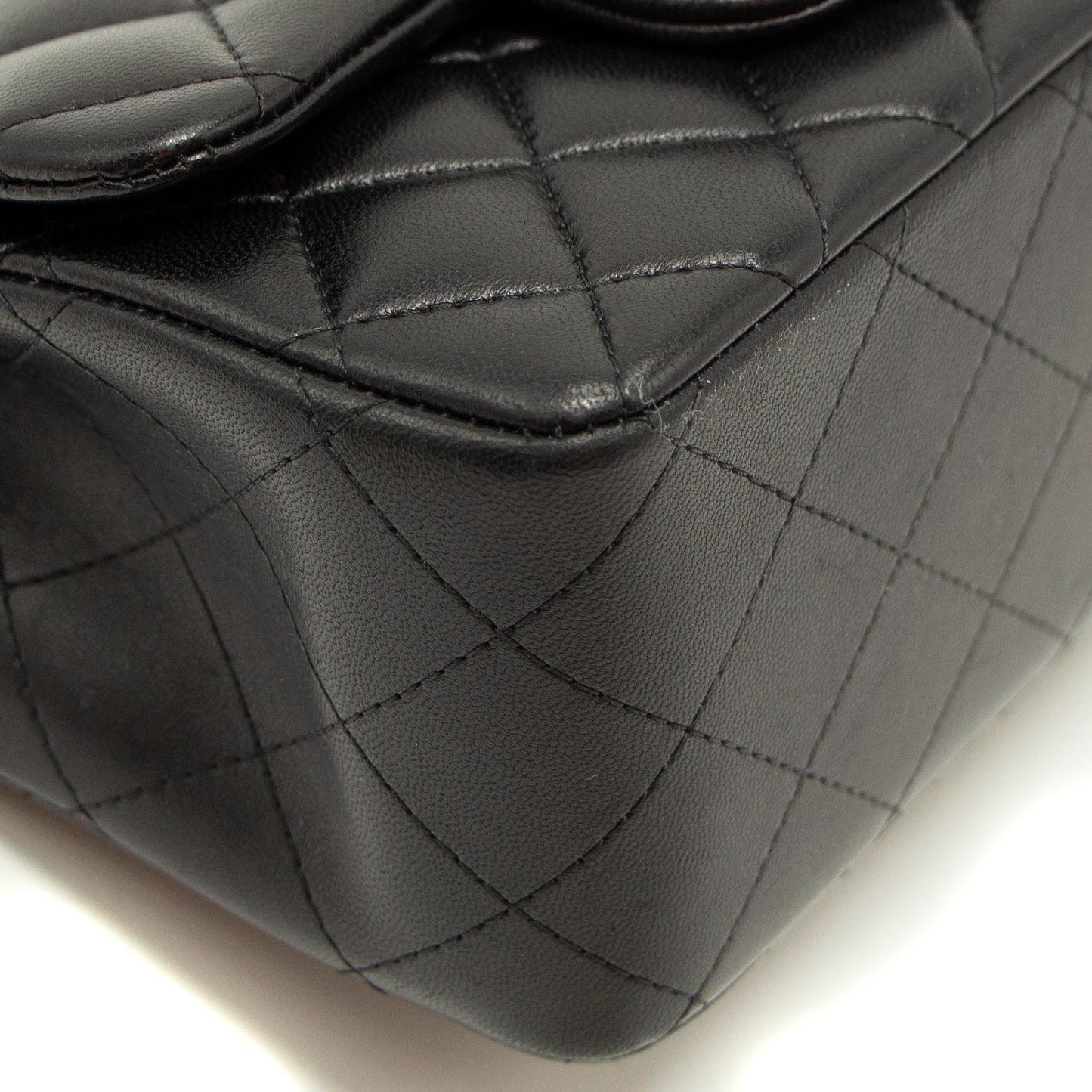 Chanel Quilted Lambskin Square Mini Black