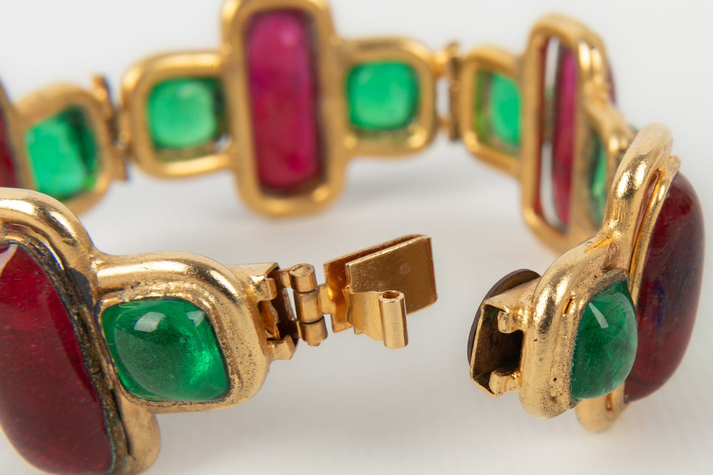Bracelet en pte de verre Chanel
