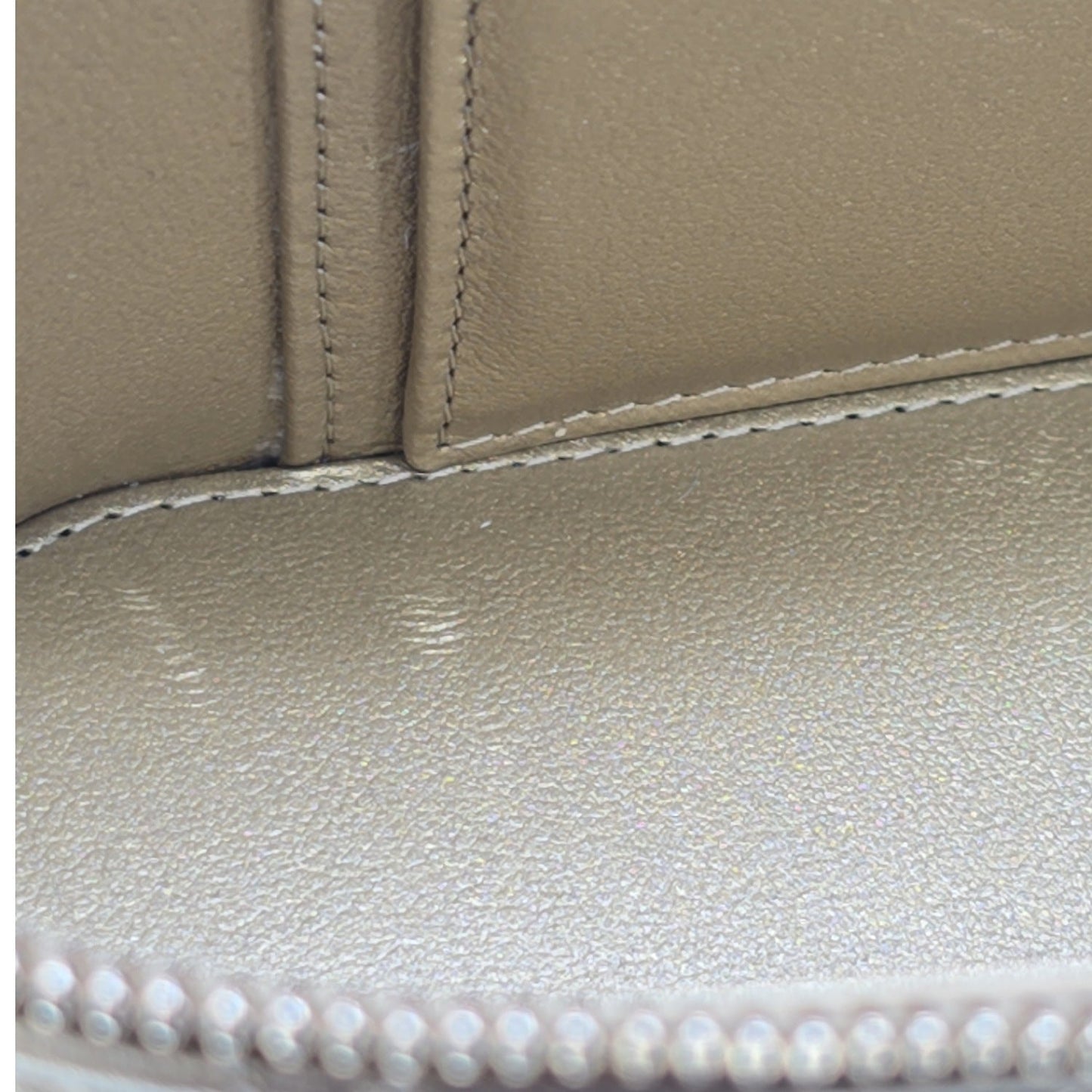 Chanel Metallic Quilted Lambskin Small Dynasty Vanity Case