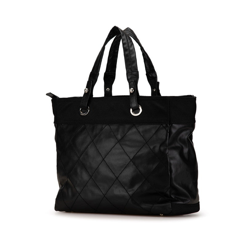 Chanel Coco Mark Paris Biarritz MM Leather Tote Bag