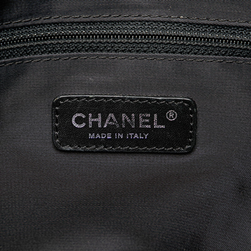 Chanel Coco Mark Paris Biarritz MM Leather Tote Bag
