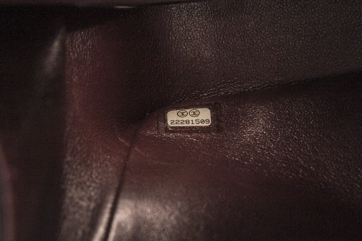 Chanel Black Jumbo Lambskin Double SHW Handbag