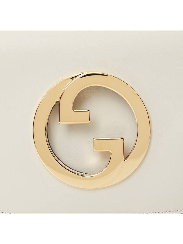 Gucci Blondie Interlocking G Shoulder Bag White