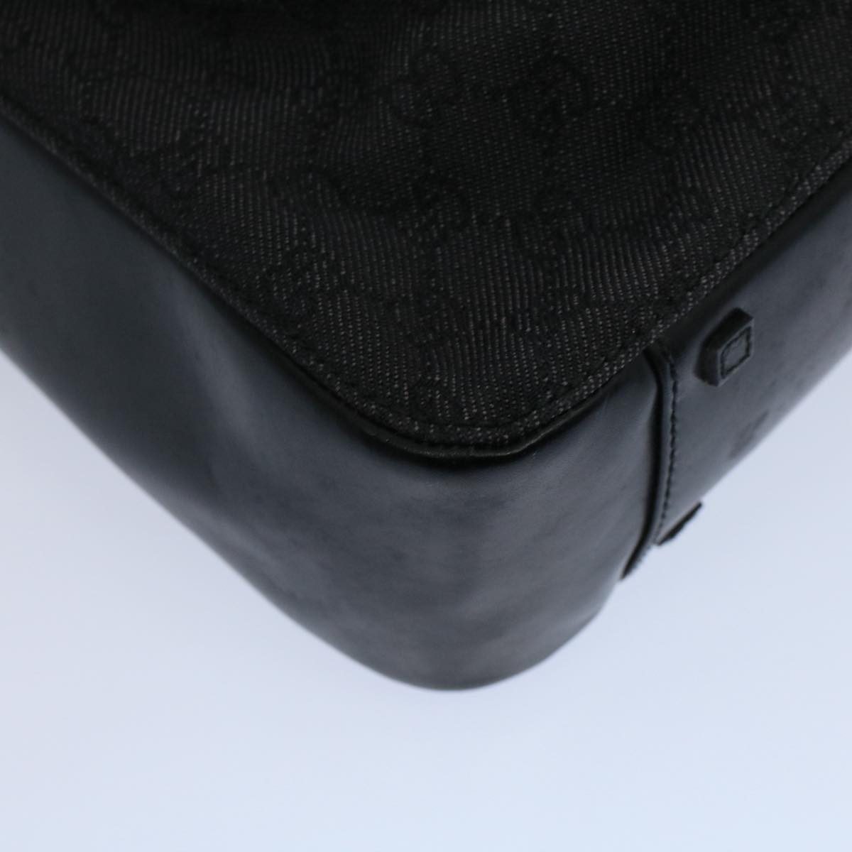 GUCCI GG Canvas Tote Bag Black 101920 ep2273