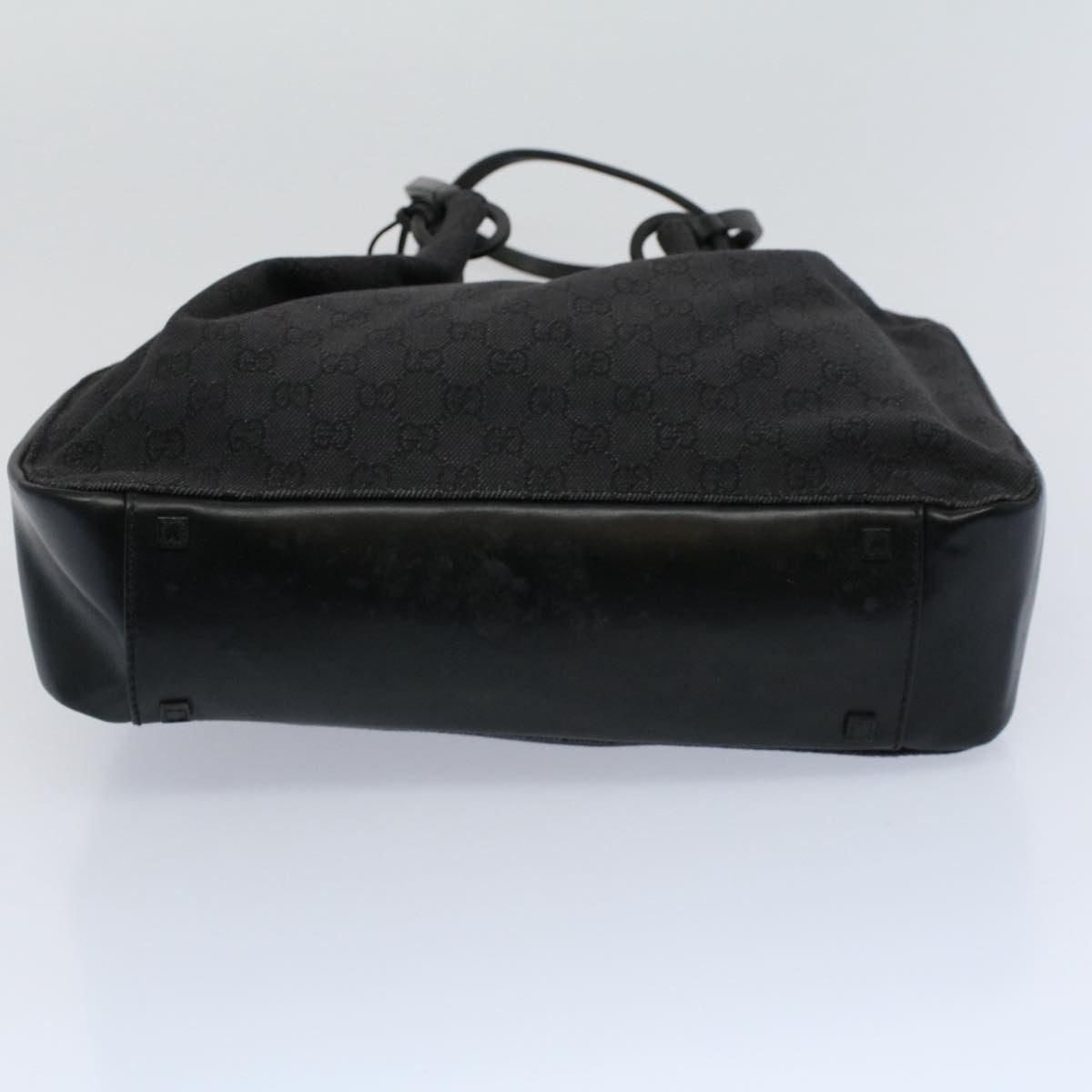 GUCCI GG Canvas Tote Bag Black 101920 ep2273
