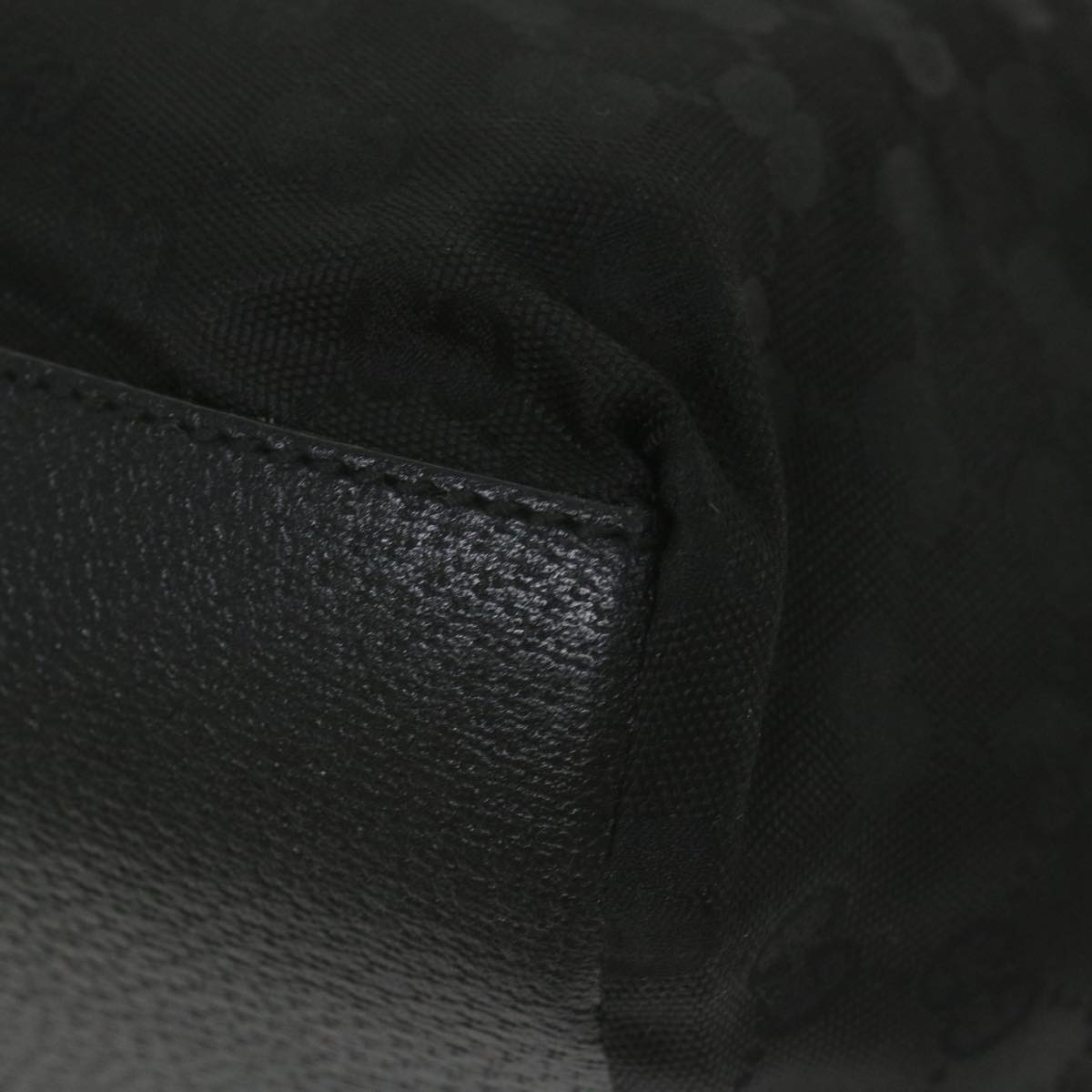 GUCCI GG Canvas Web Sherry Line Tote Bag Black Red Green 131230 ep2297