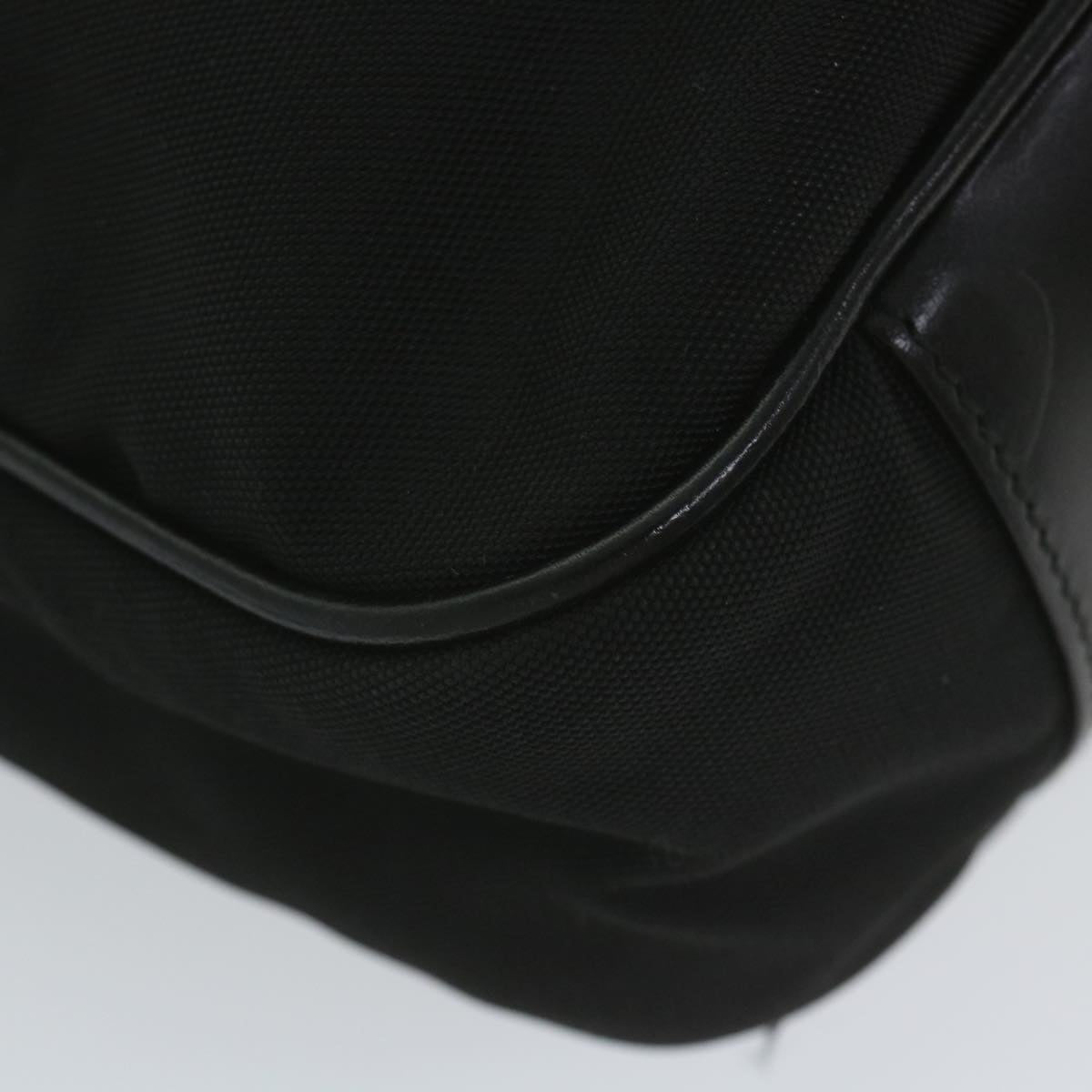 GUCCI Bamboo Shoulder Bag Canvas 2way Black 0011638 ep2478