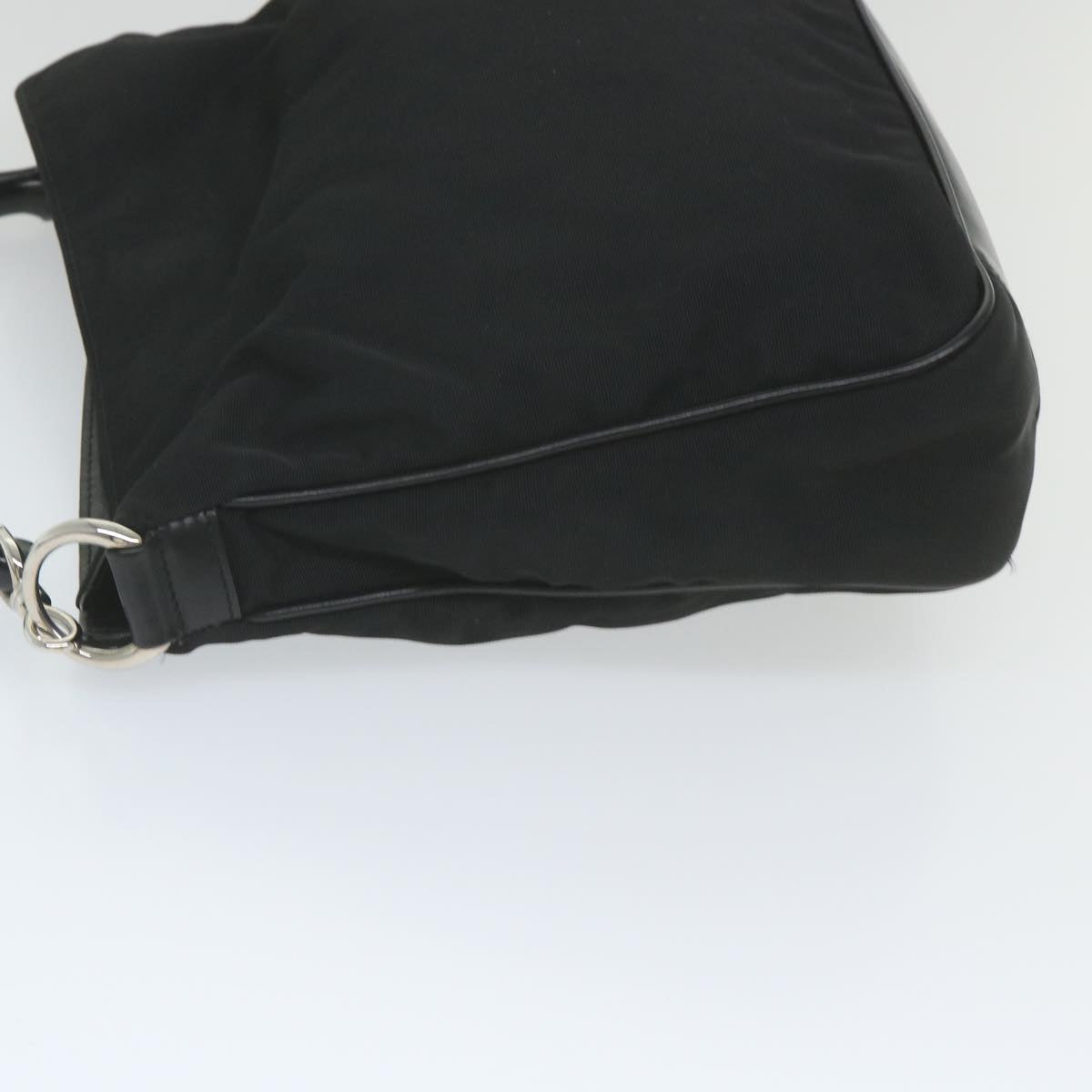 GUCCI Bamboo Shoulder Bag Canvas 2way Black 0011638 ep2478