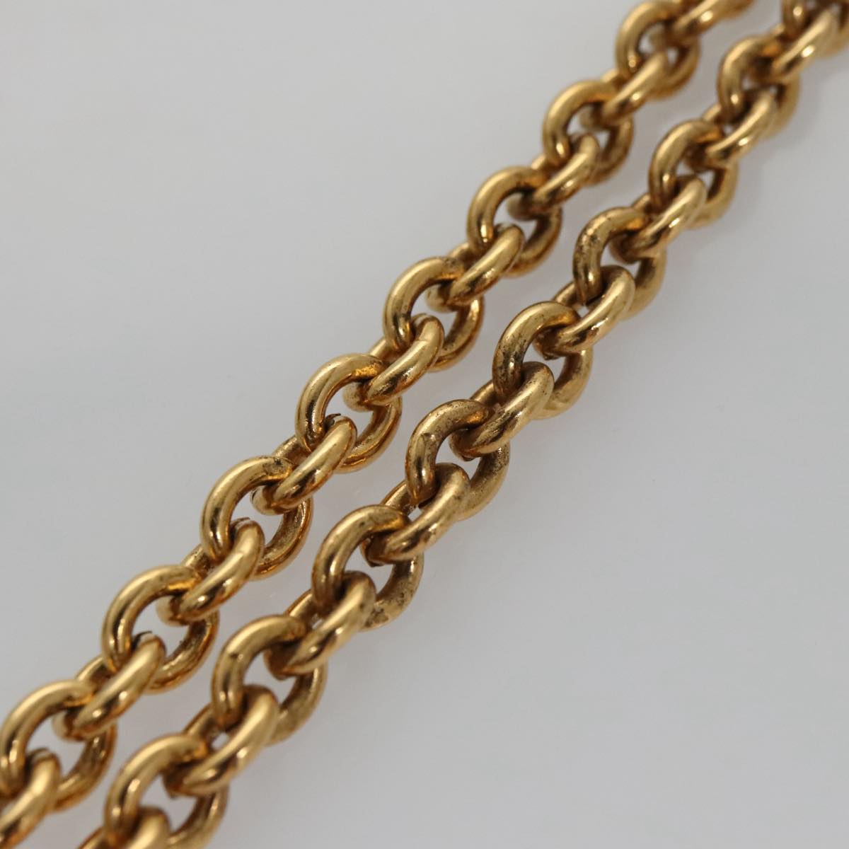 CHANEL Necklace metal Gold CC ep6760