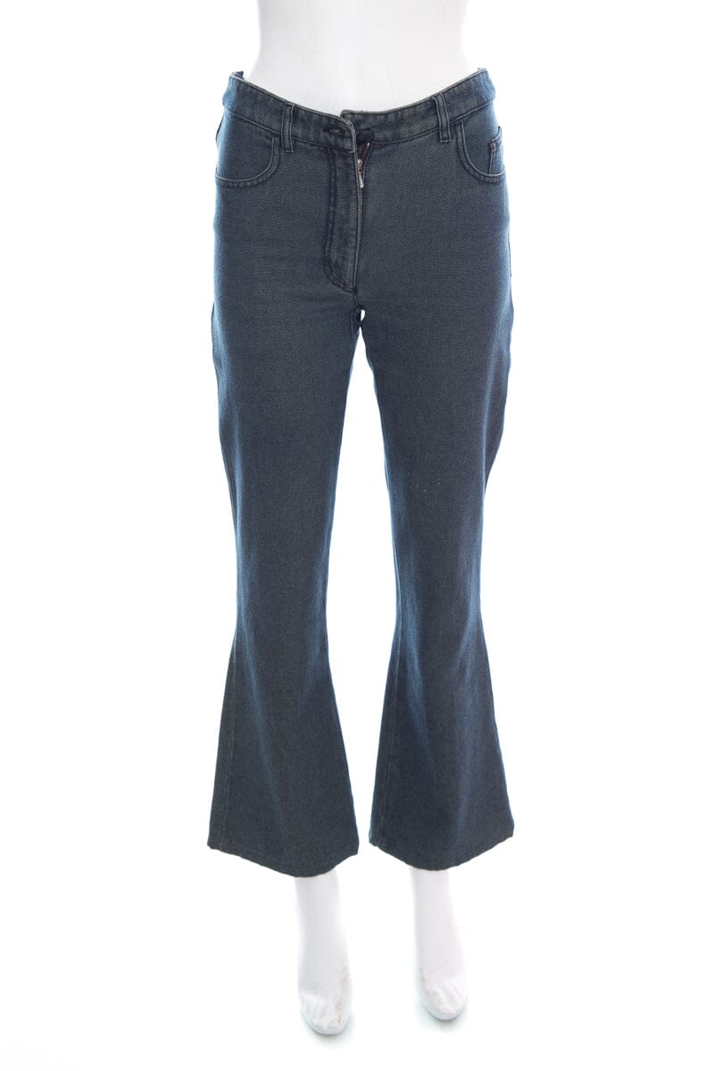 Chanel Blue CC Detail Jeans SZ 34
