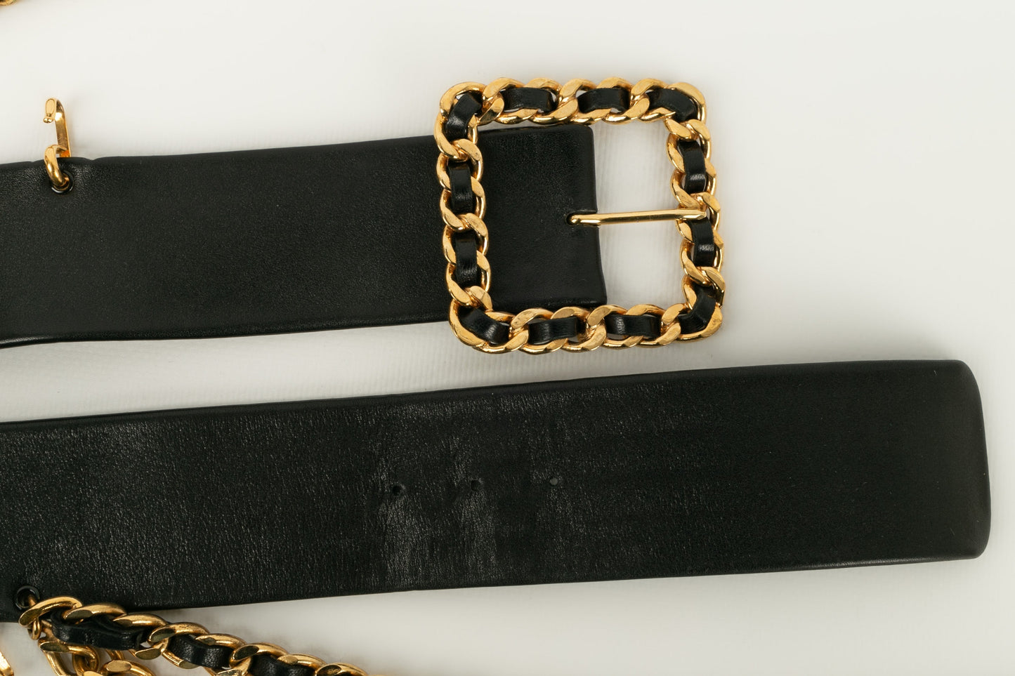 Ceinture en cuir Chanel