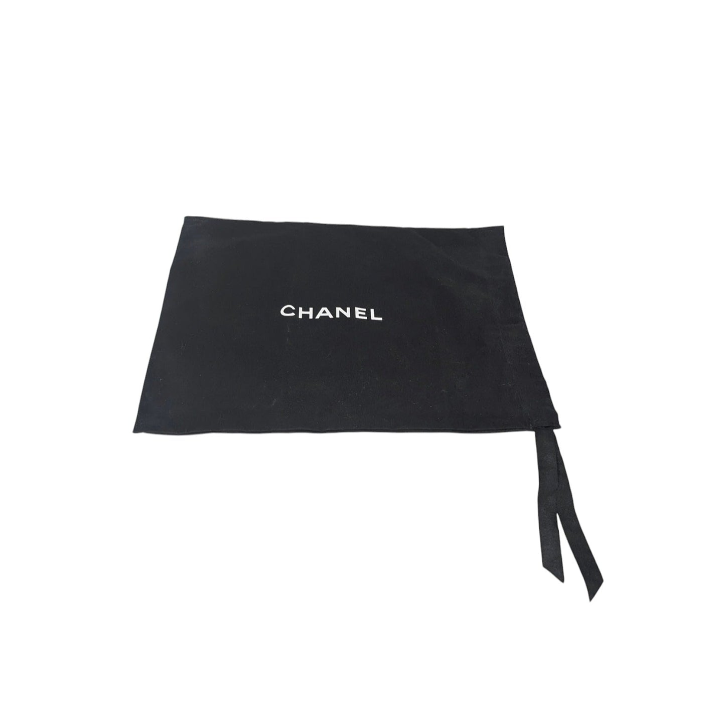 Chanel Black Satin Quilted Pleated Medium Single Flap