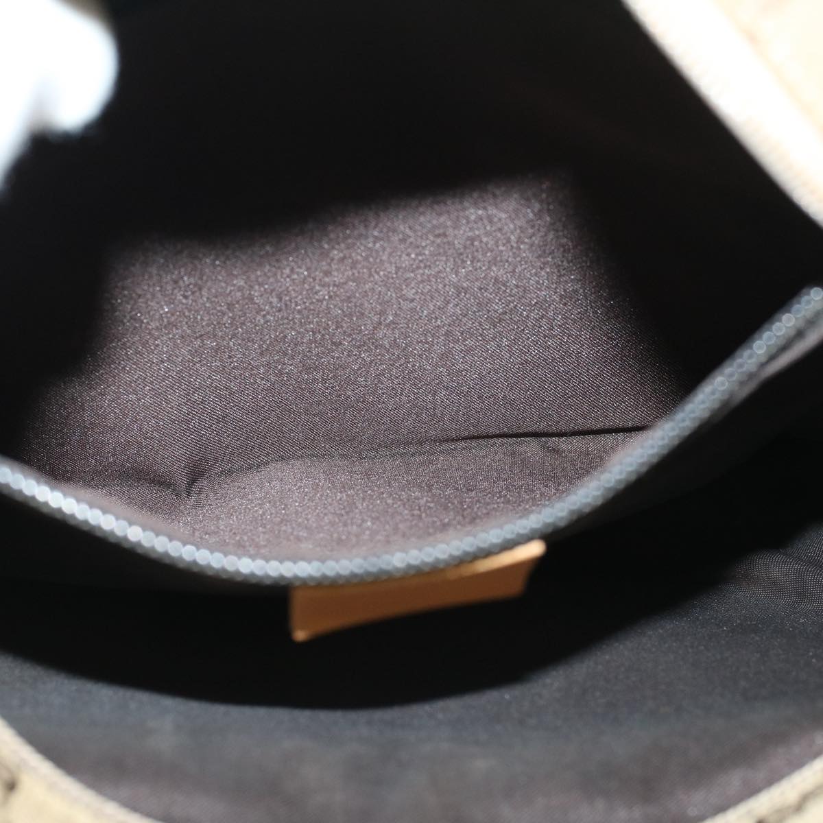 GUCCI GG Canvas Sherry Line Tote Bag Beige Orange fm2946