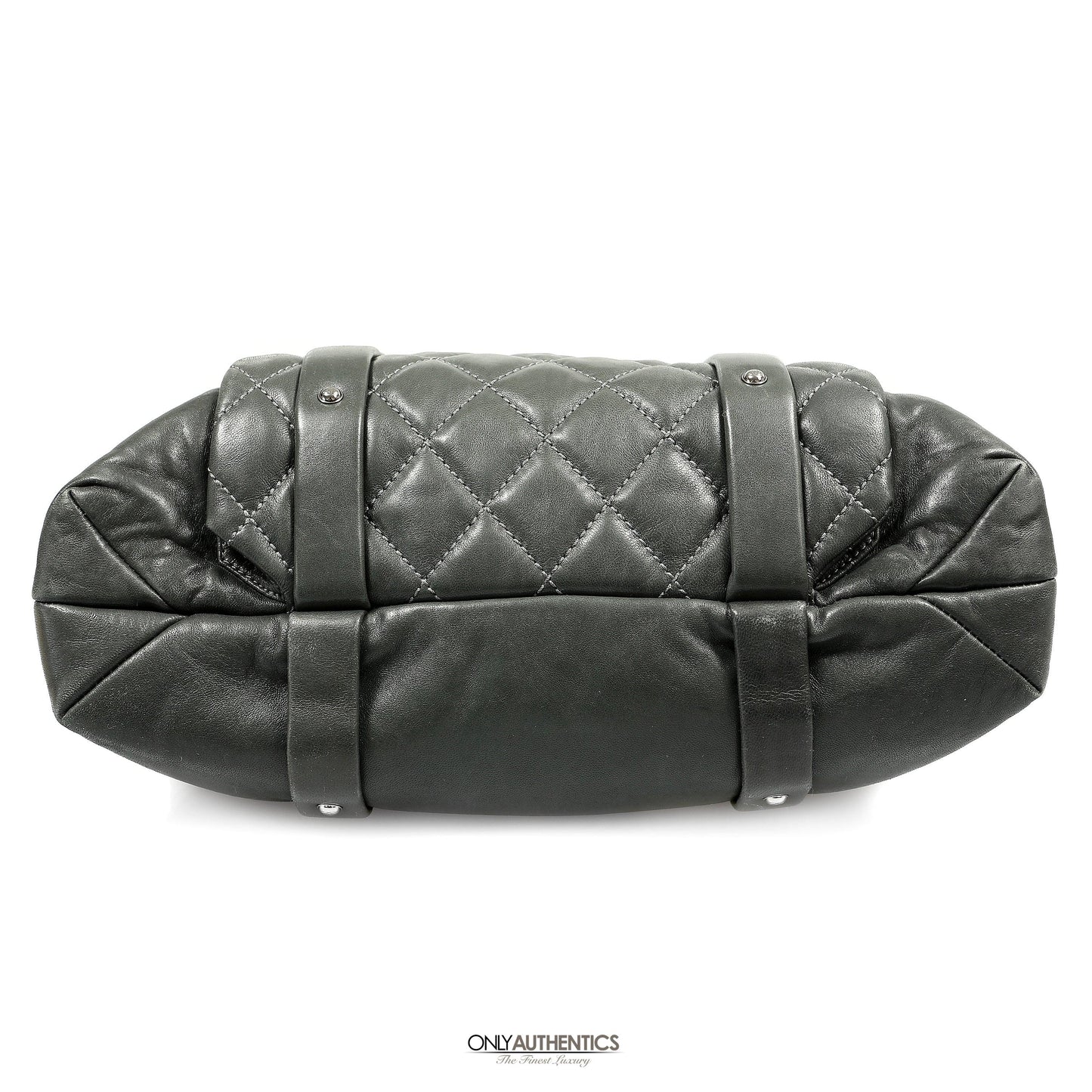 Chanel Black Lambskin Eight Knots Tote