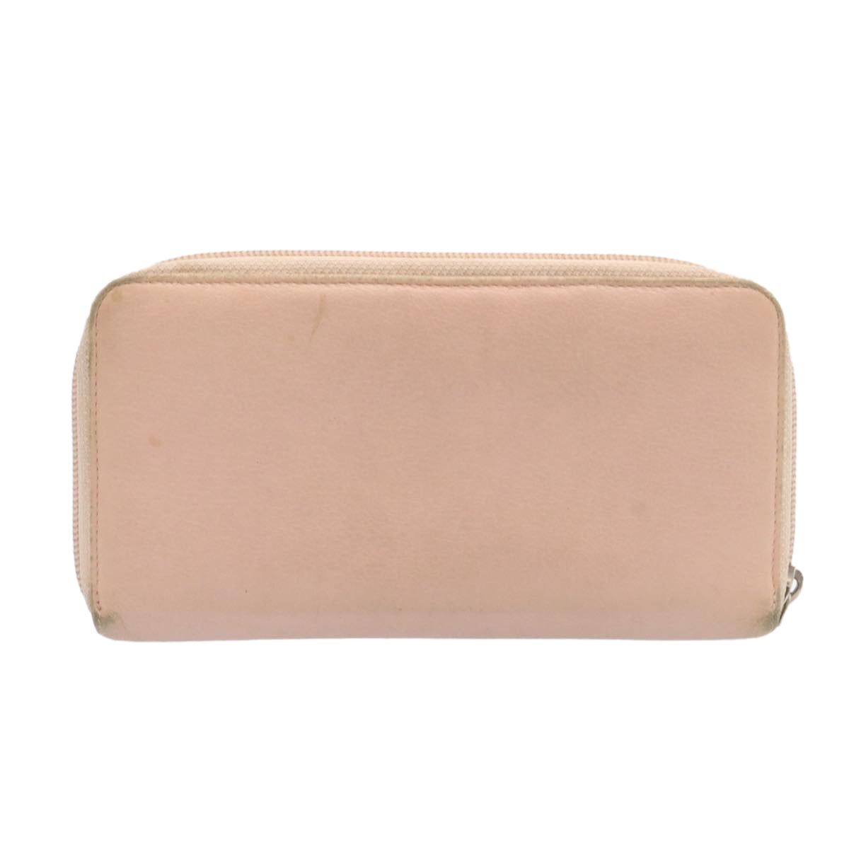 CHANEL Camelia Zip Around Wallet Leather Pink CC am1797g