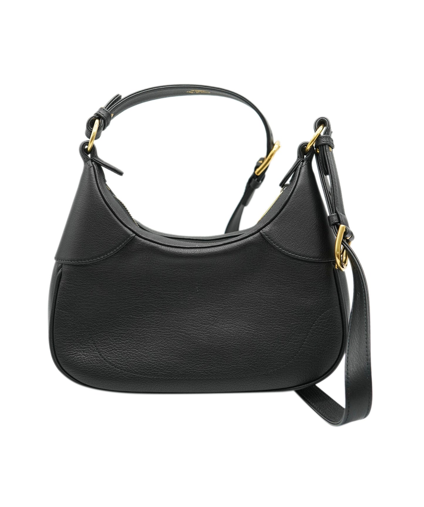 Gucci Black Aphrodite Leather shoulder REC1689
