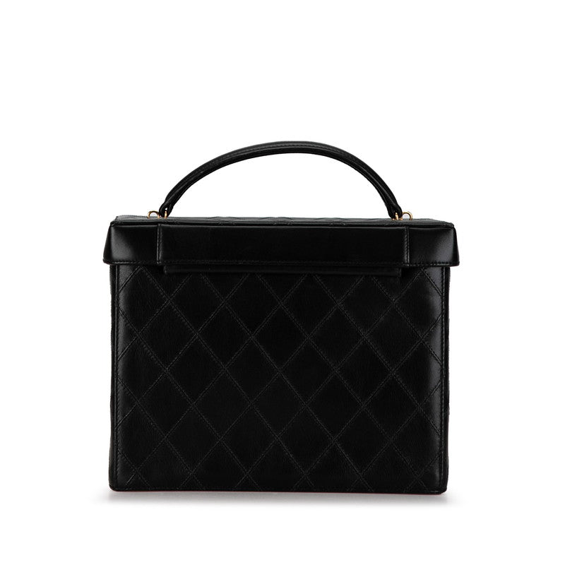 Chanel Leather Coco Mark Bicolor Handbag