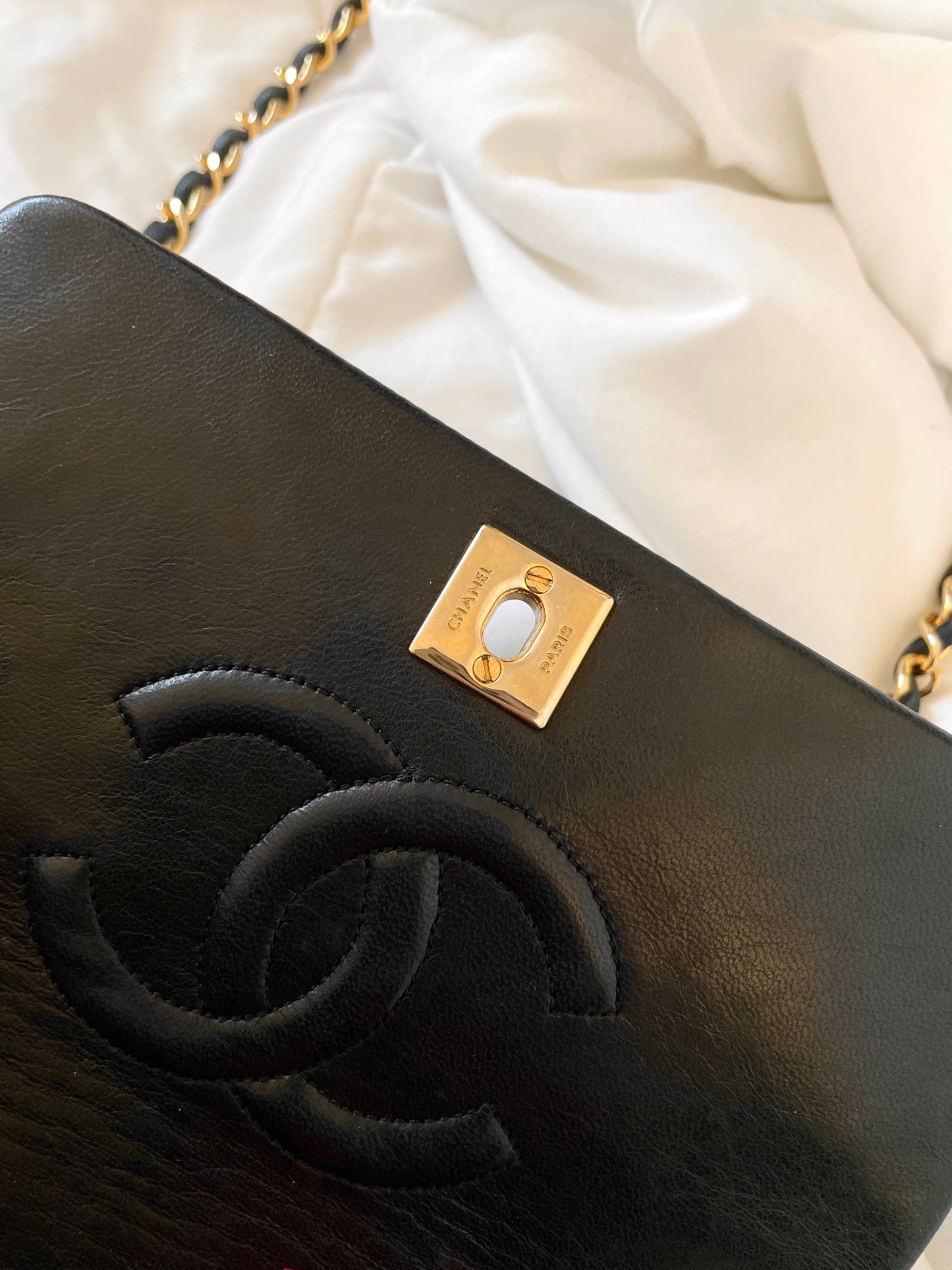 Chanel Mini Lambskin Full Flap
