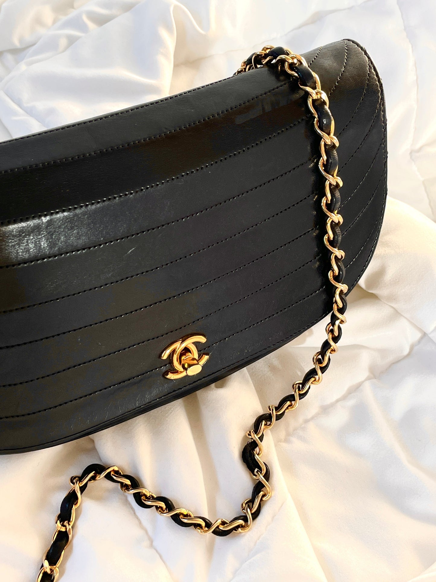 Chanel Small Crescent Flap