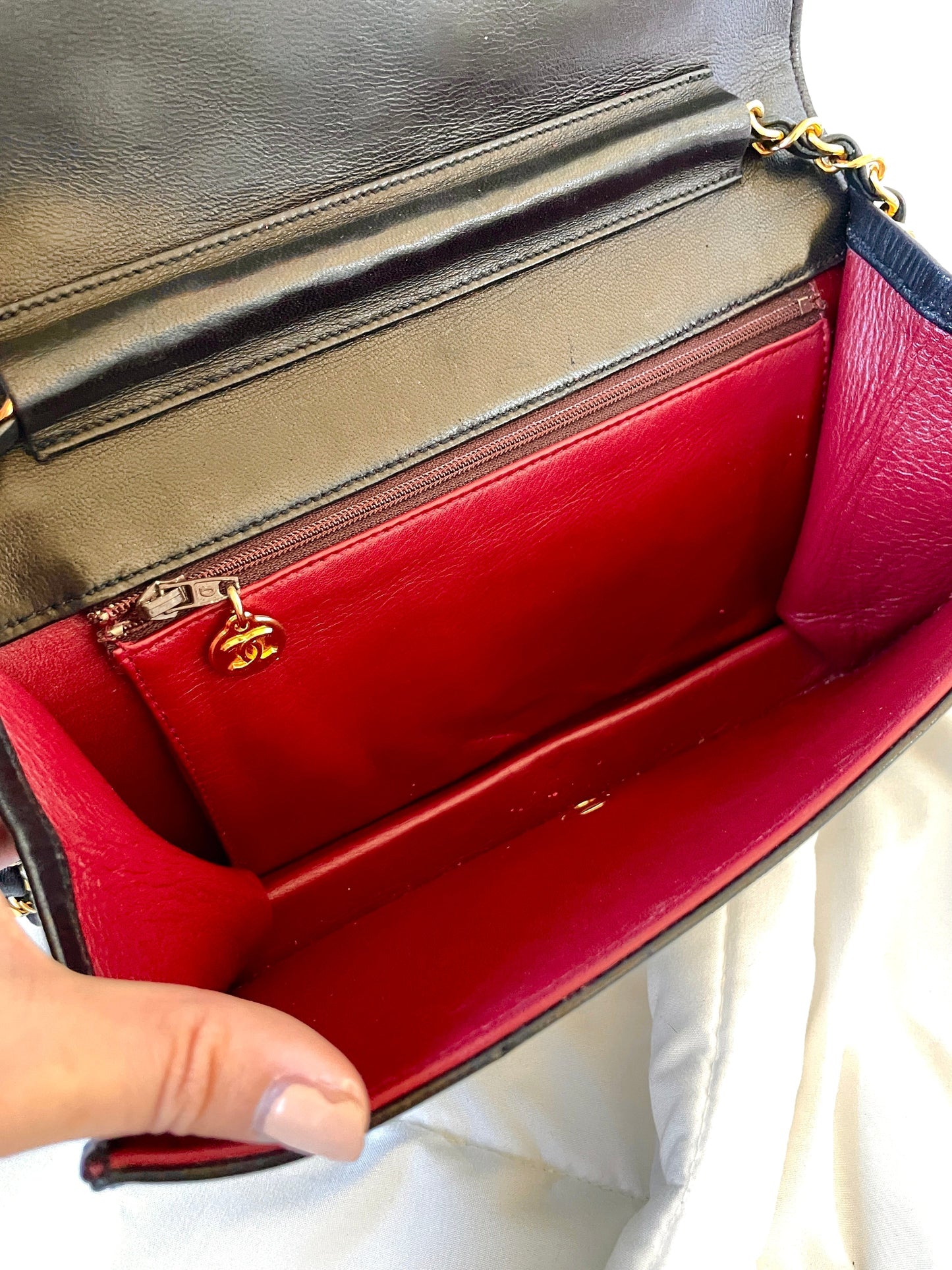 Chanel Medium Lambskin Full Flap Bag