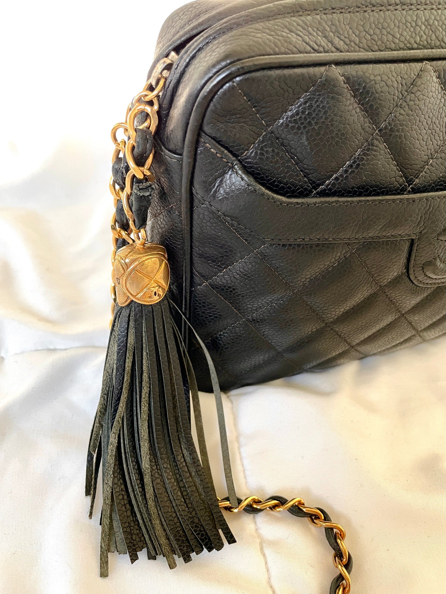 Chanel Caviar Camera Bag