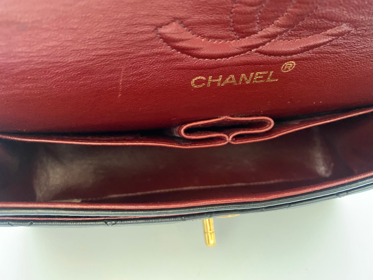 Chanel vintage black Timeless flap bag