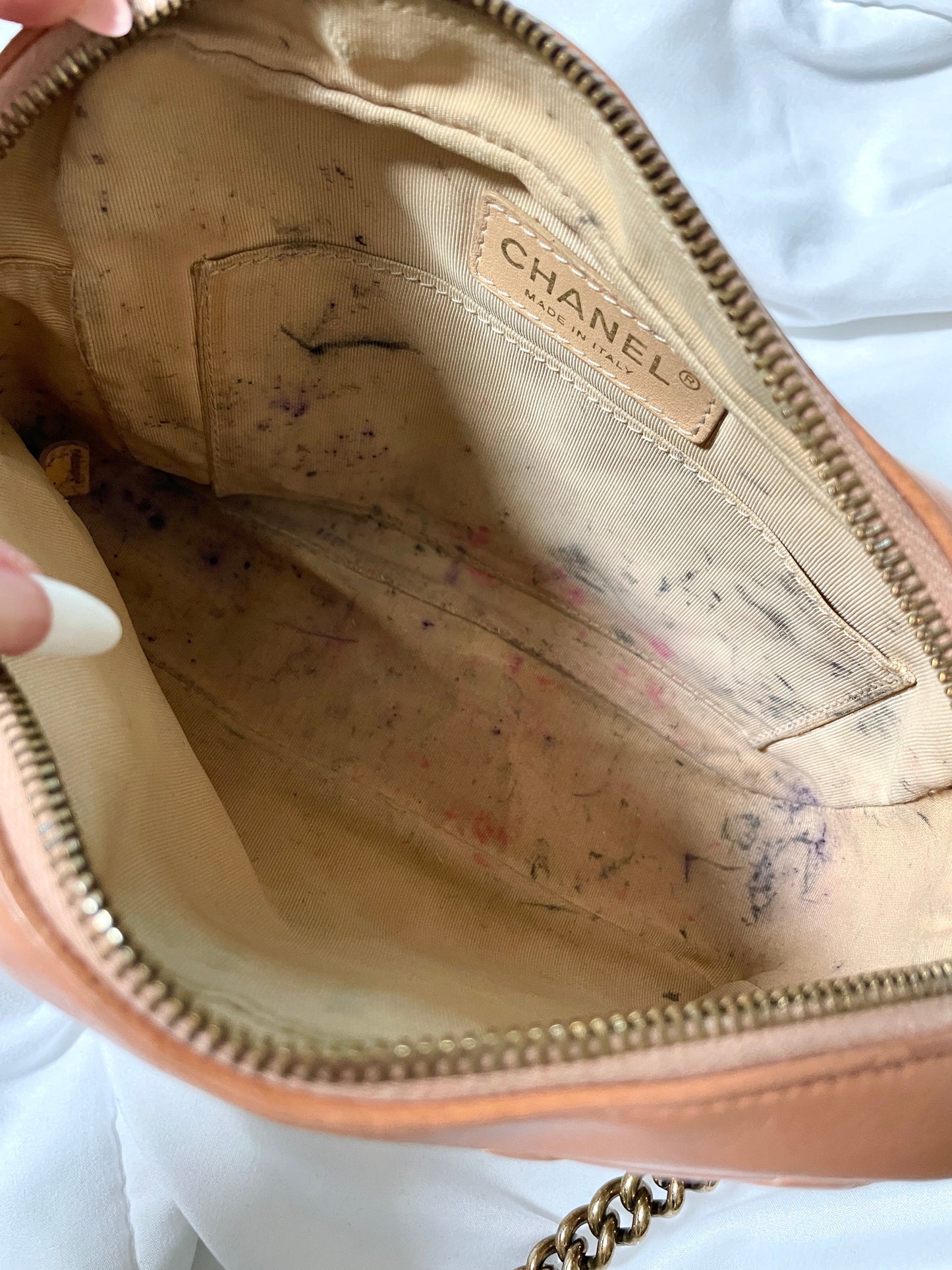 Chanel Peachy Camera Bag