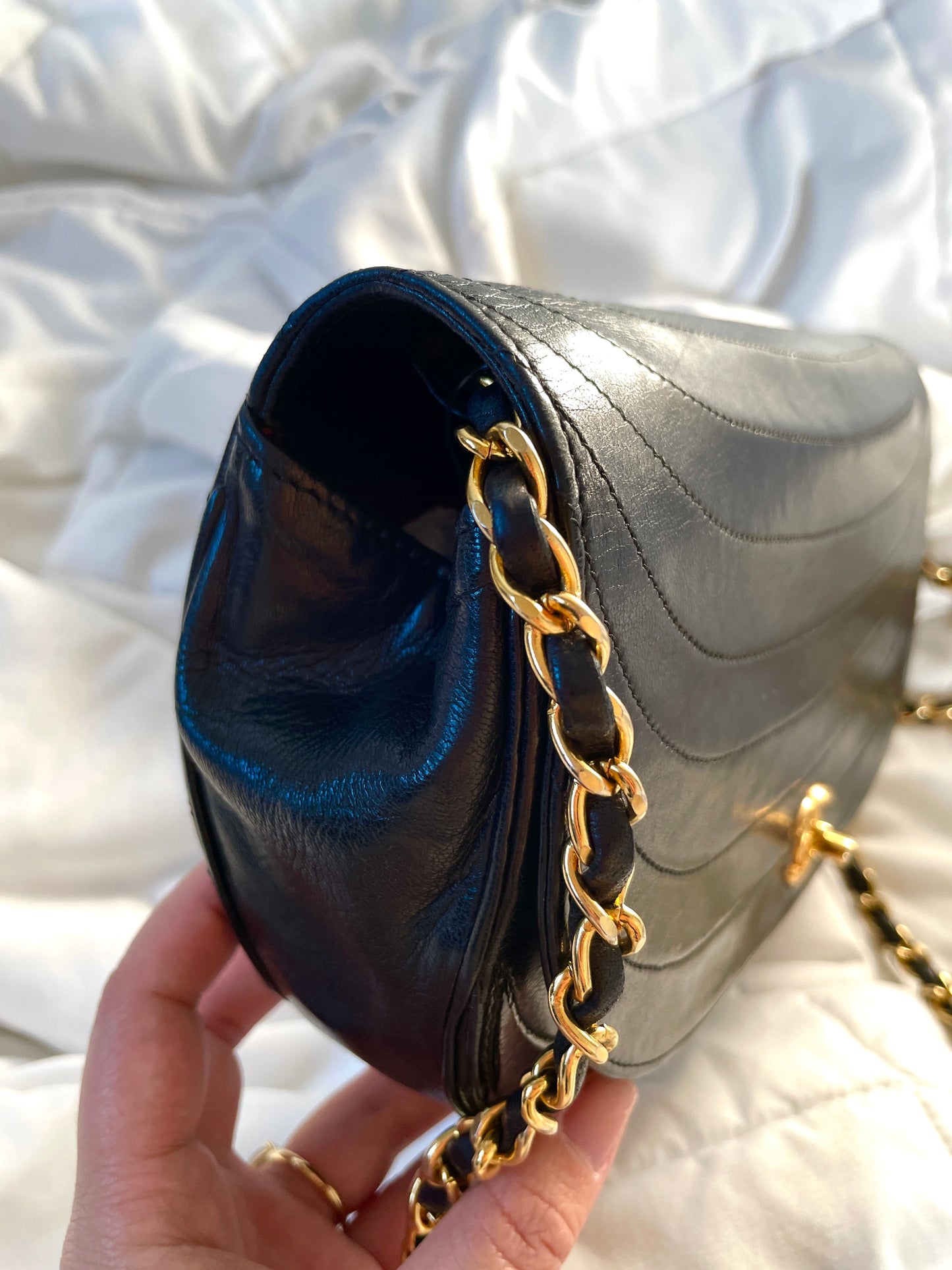 Chanel Small Crescent Flap